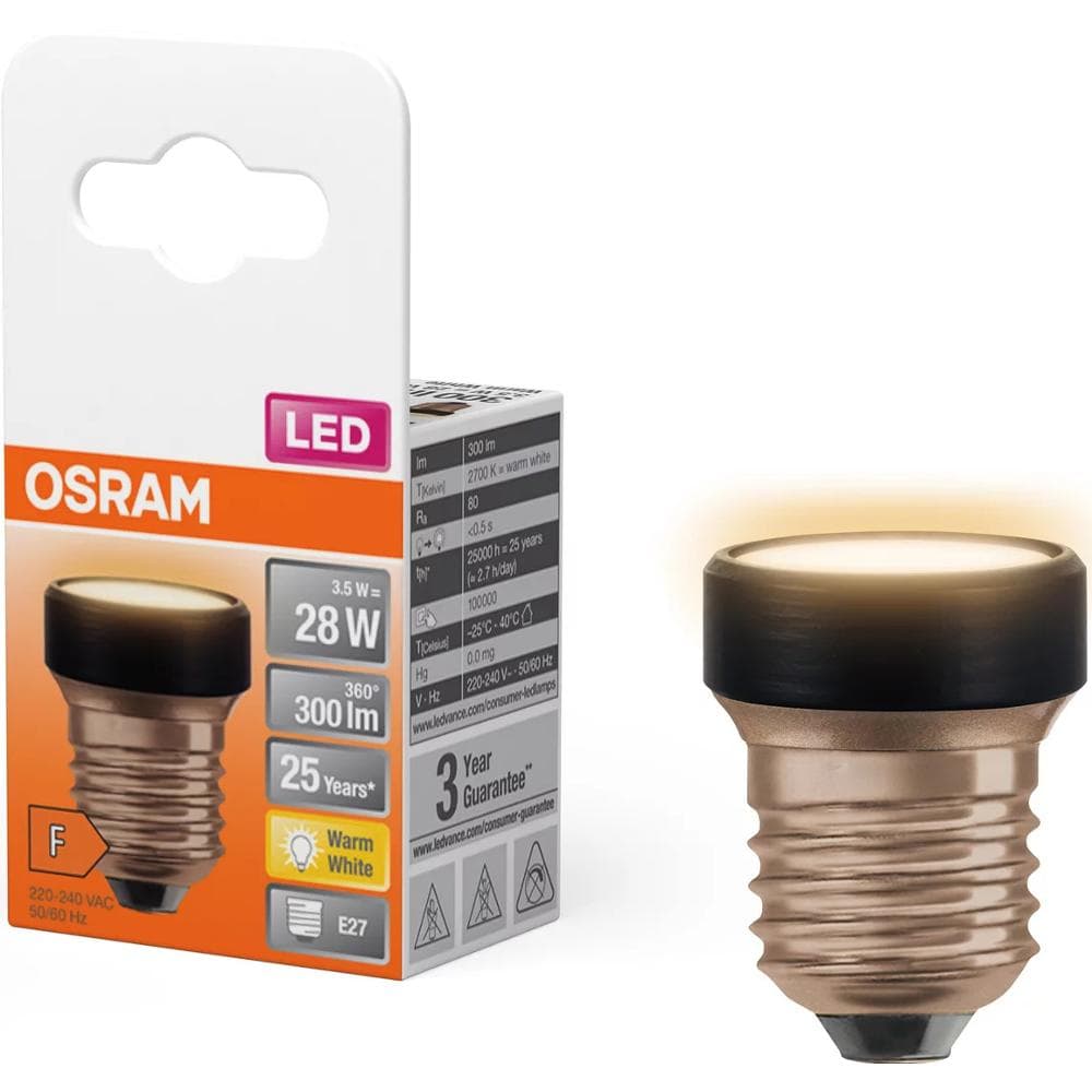LEDCLFLAT28 3,5W/827 230VFR E27 6X1OSRAM