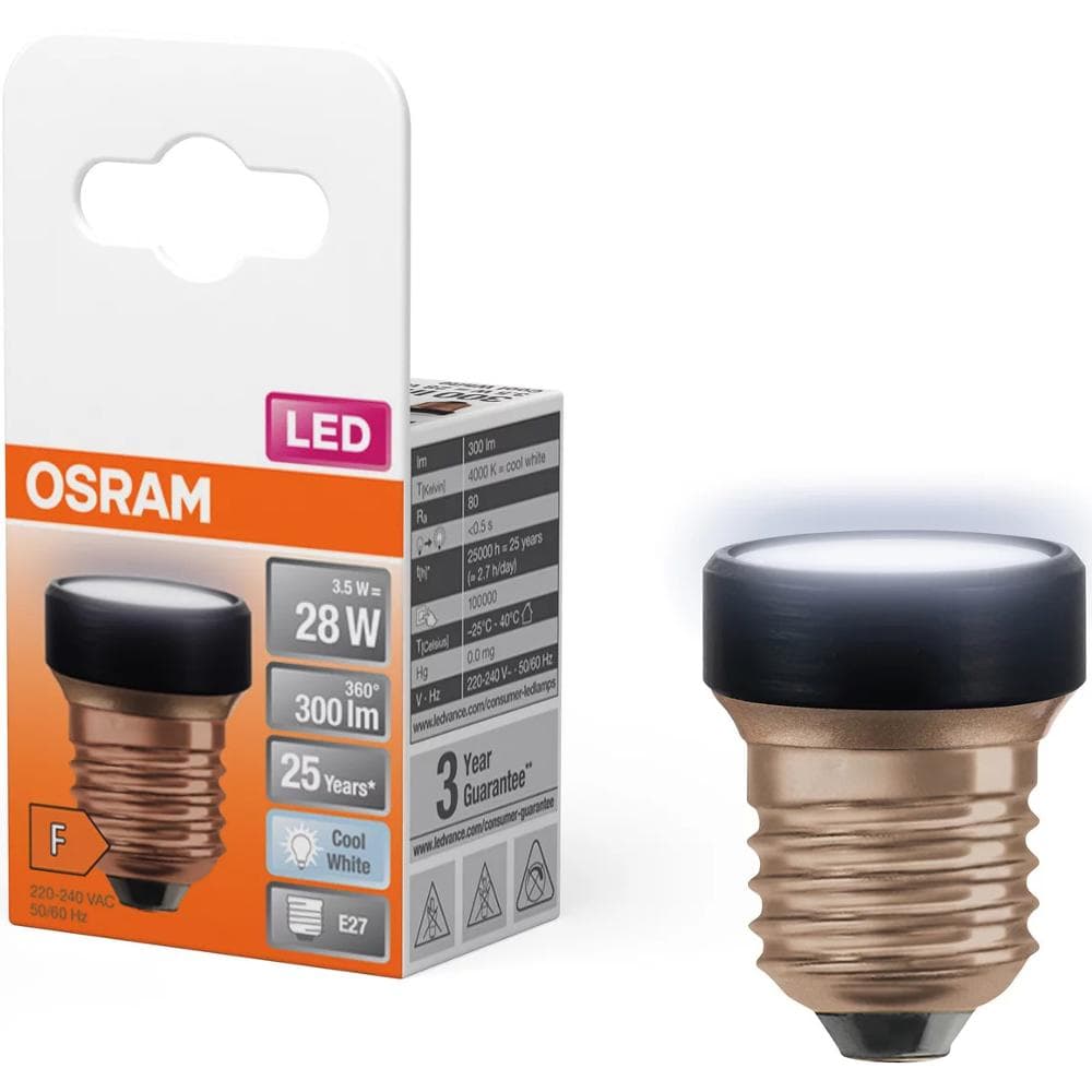 LEDCLFLAT28 3,5W/840 230VFR E27 6X1OSRAM