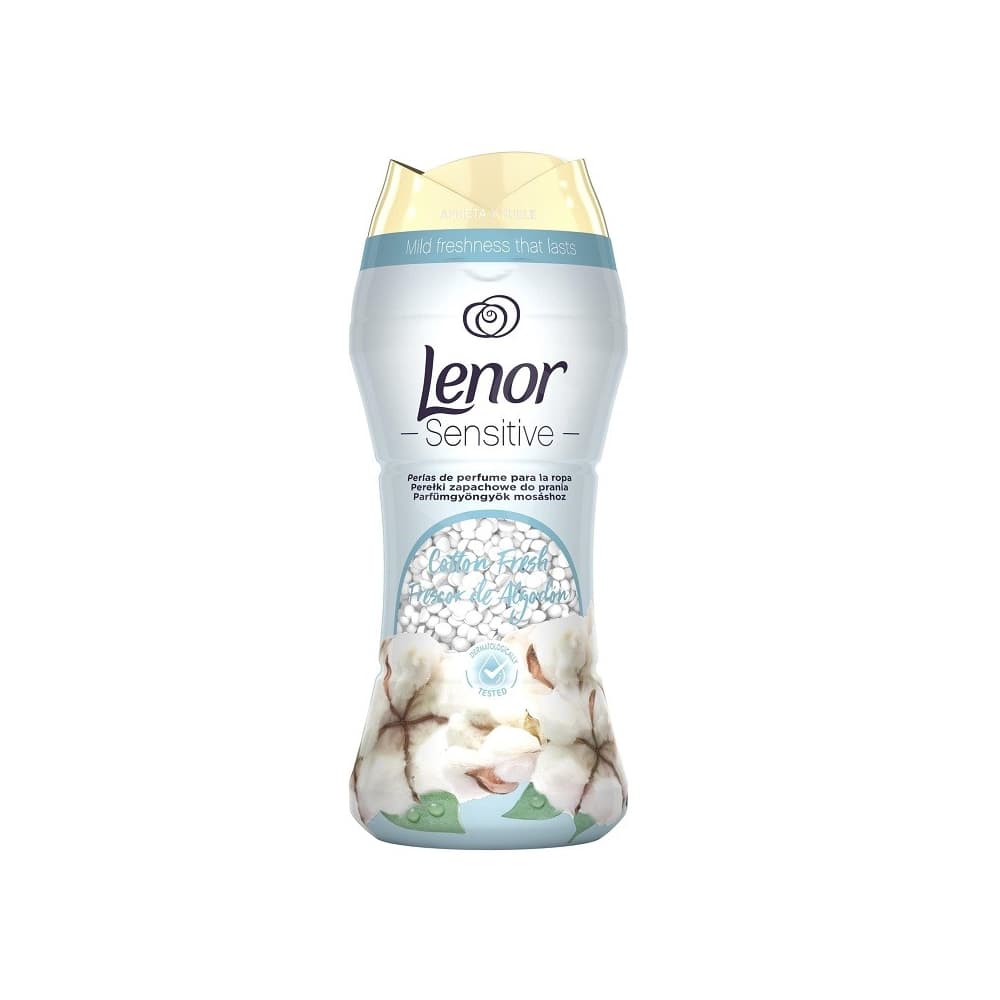 Lenor Perličky 210g Sensitive Cotton Fresh
