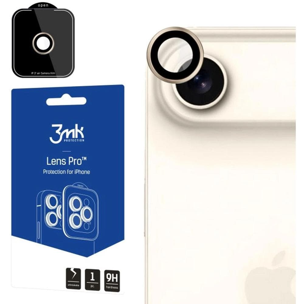 Lens Protection Pro iPhone 17 Gold 3MK