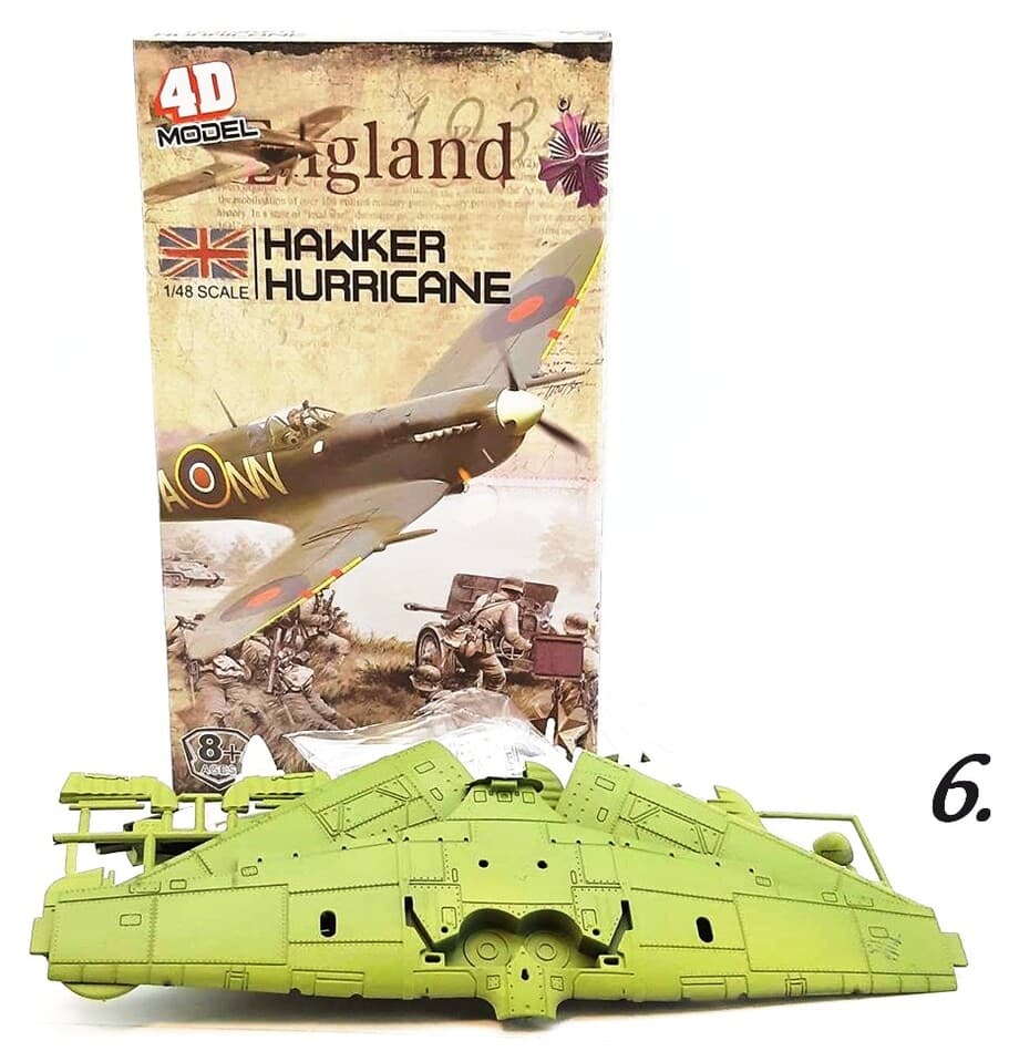 Lietadlo stavebnica 1:48 model 4D - 3