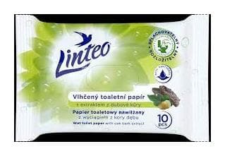 Linteo vlhčený toaletný papier dubová kôra 10ks