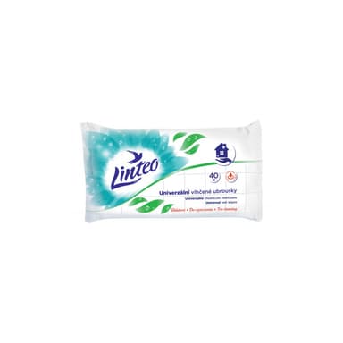 Linteo vlhčené utierky 40ks univerzálne