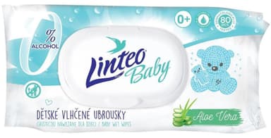 Linteo Vlhčené utierky detské 80ks