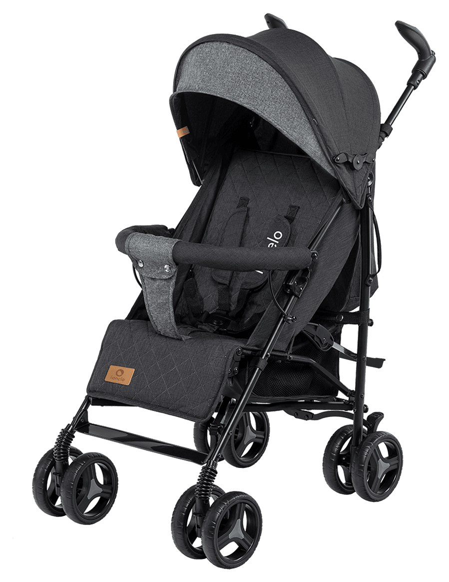 LIONELO Kočárek golfový IRMA Black Dark Grey