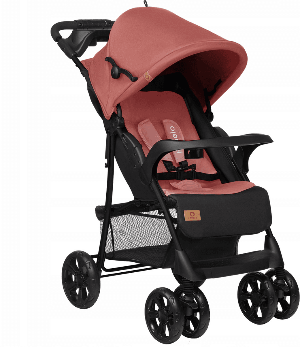 LIONELO Kočárek sportovní Emma Plus Coral Pink