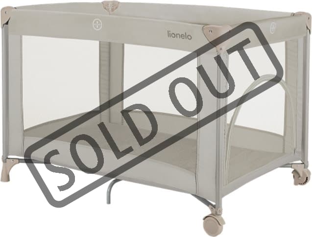 LIONELO Postýlka cestovní Amelie Beige Sand