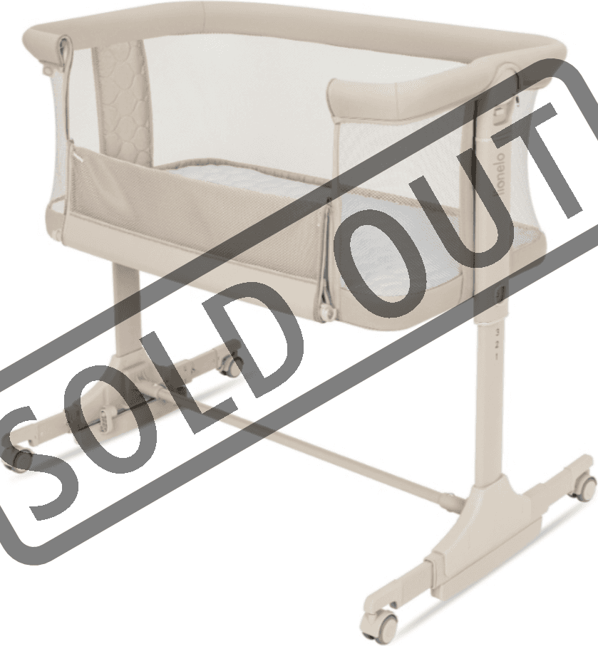 LIONELO Postýlka Pari 3v1 Beige Cream
