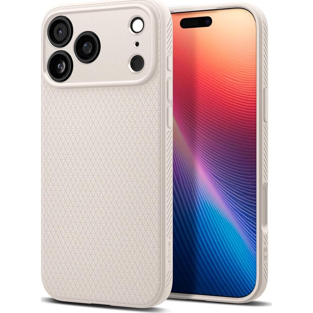 Liquid Air case iP17 Pro Natural titan.
