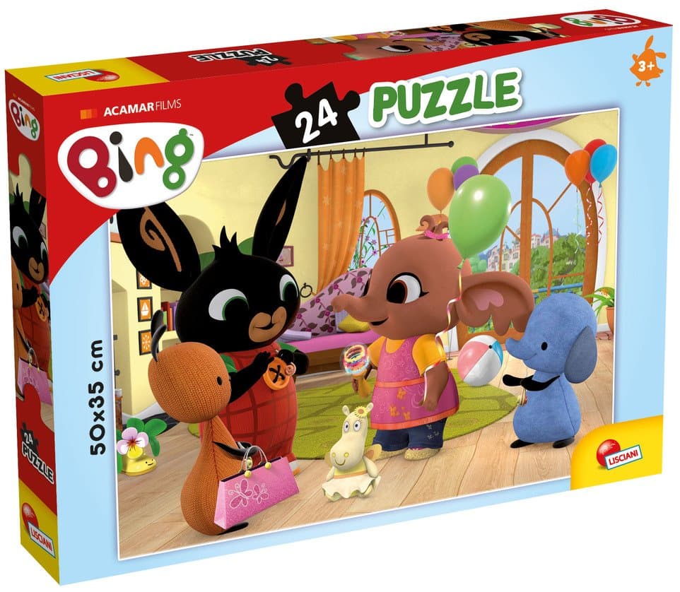 LISCIANI Puzzle Bing: Sula má narozeniny 24 dílků