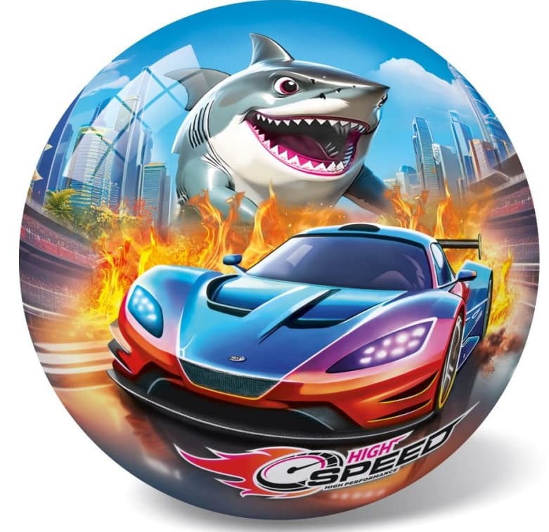 Lopta 23cm Monster Truck