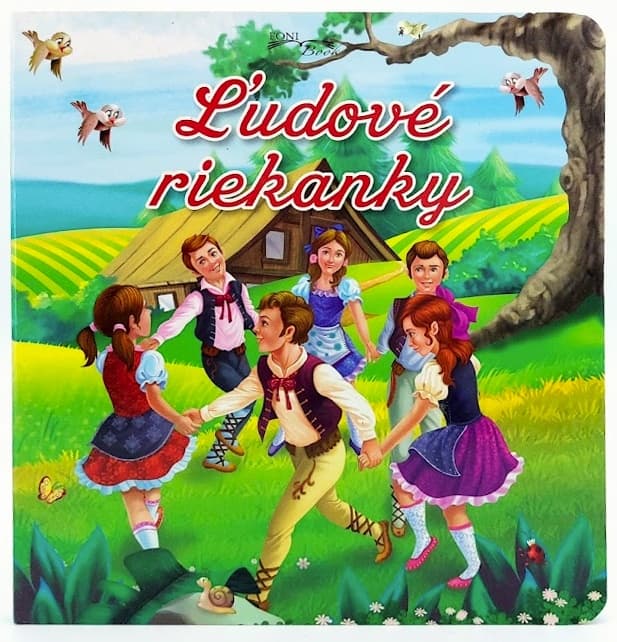 Ľudové slovenské riekanky leporelo