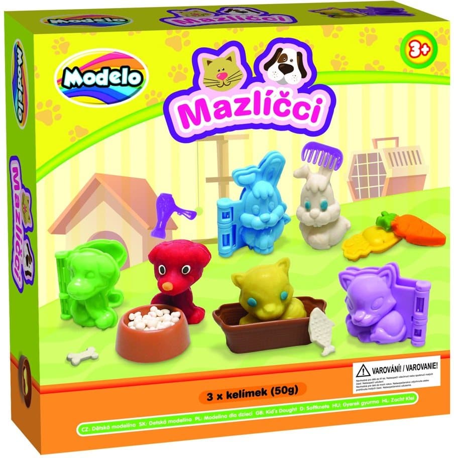 MAC TOYS Modelína Mazlíčci