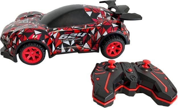 MAC TOYS RC Závodní auto Červené
