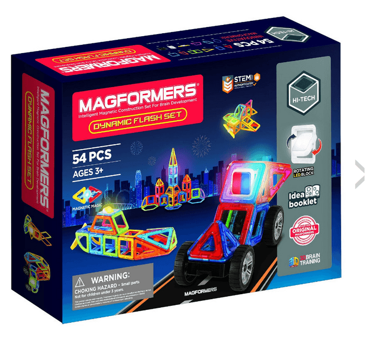 MAGFORMERS Dynamic Flash 54 dílků