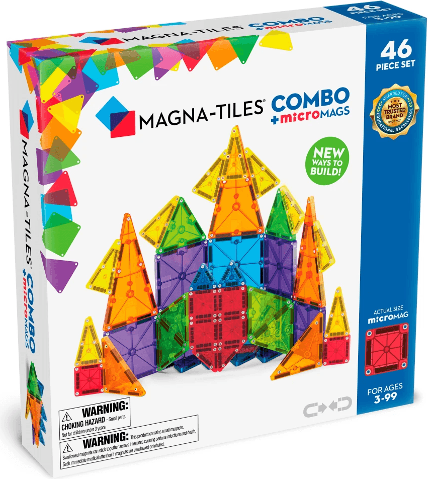 MAGNA-TILES Magnetická stavebnice Combo 46 dílků