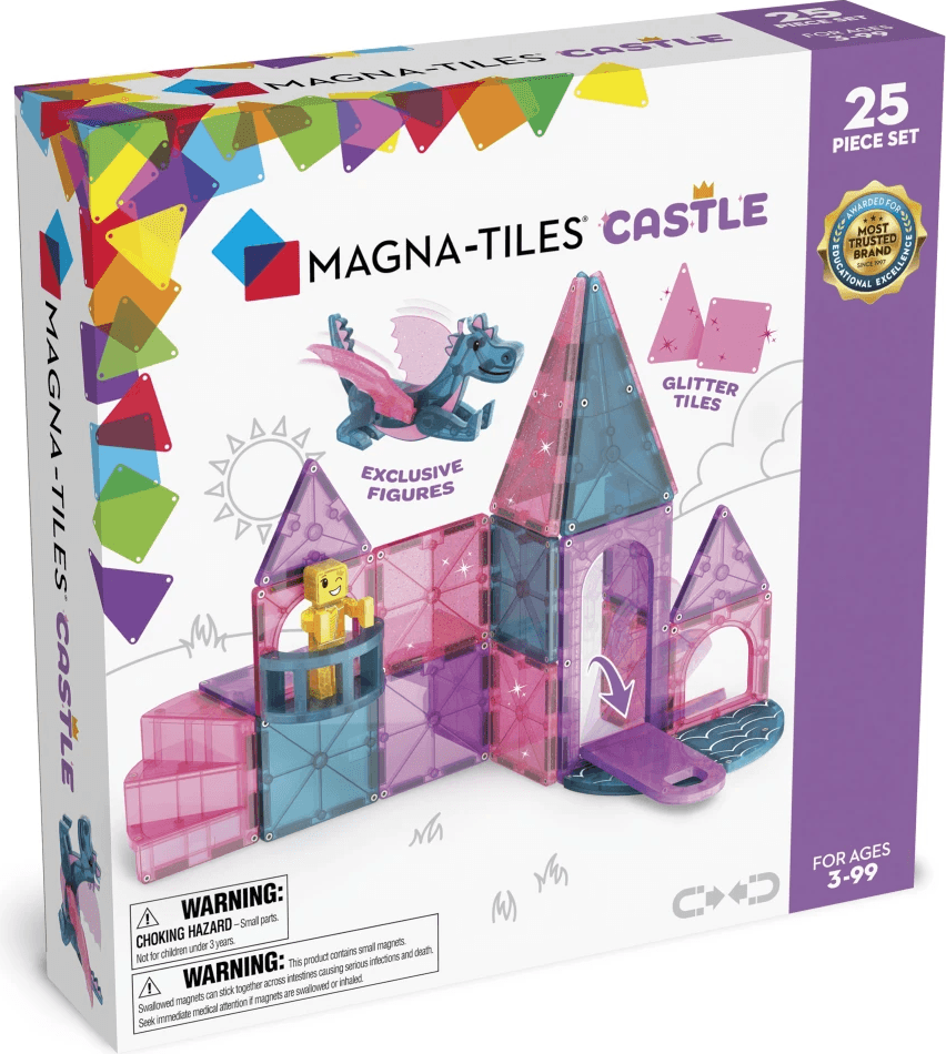 MAGNA-TILES Magnetická stavebnice Zámek 25 dílků
