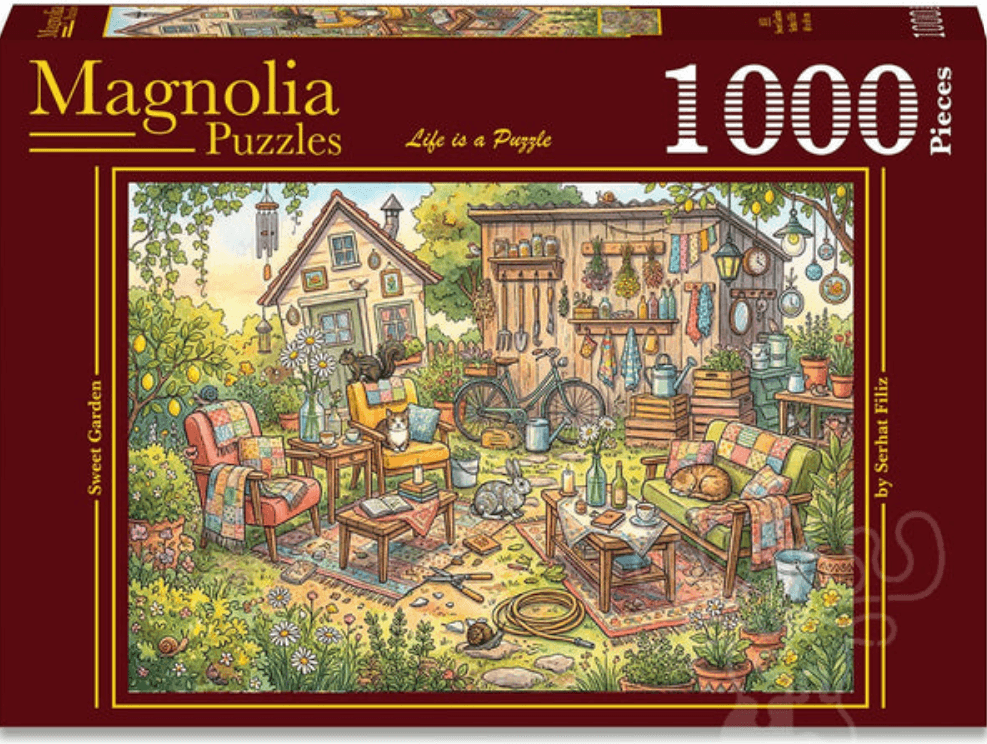 MAGNOLIA Puzzle Sladká zahrada 1000 dílků