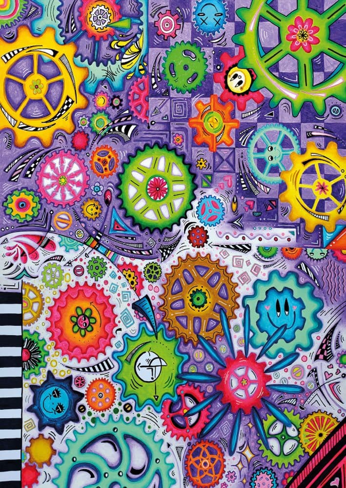 MAGNOLIA Puzzle Tak plyne život 1000 dílků