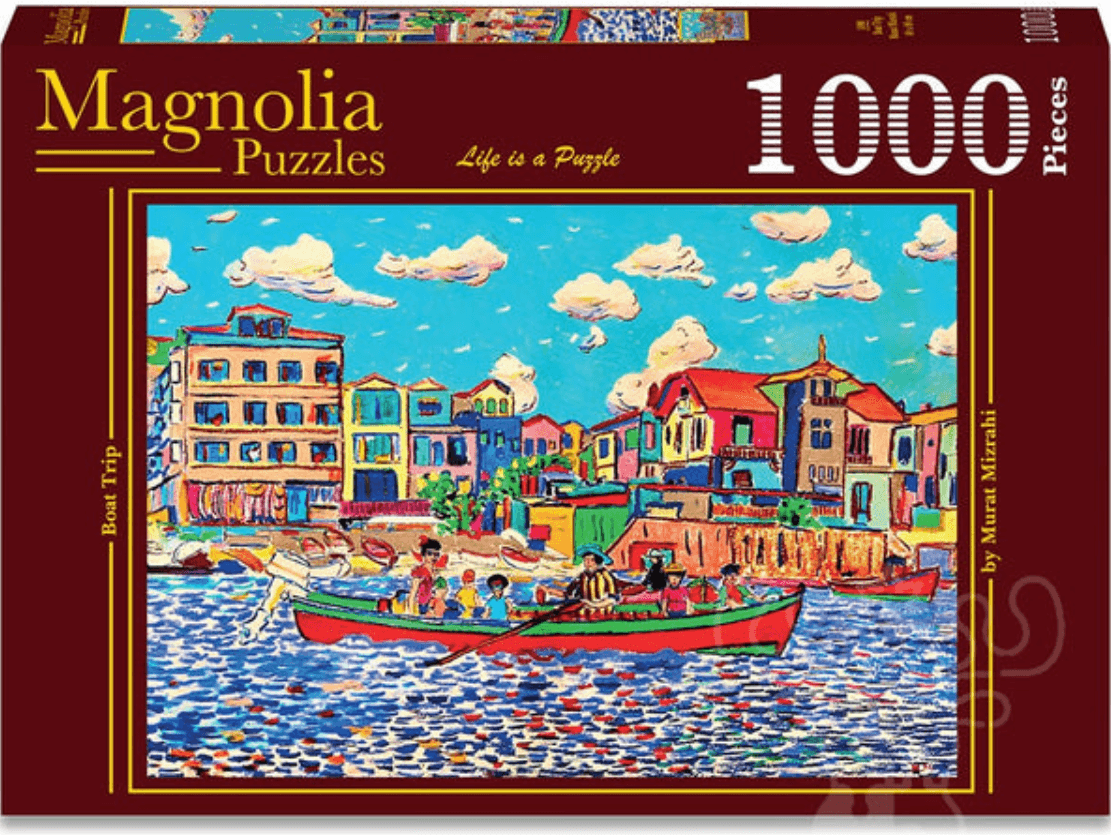 MAGNOLIA Puzzle Výlet lodí 1000 dílků