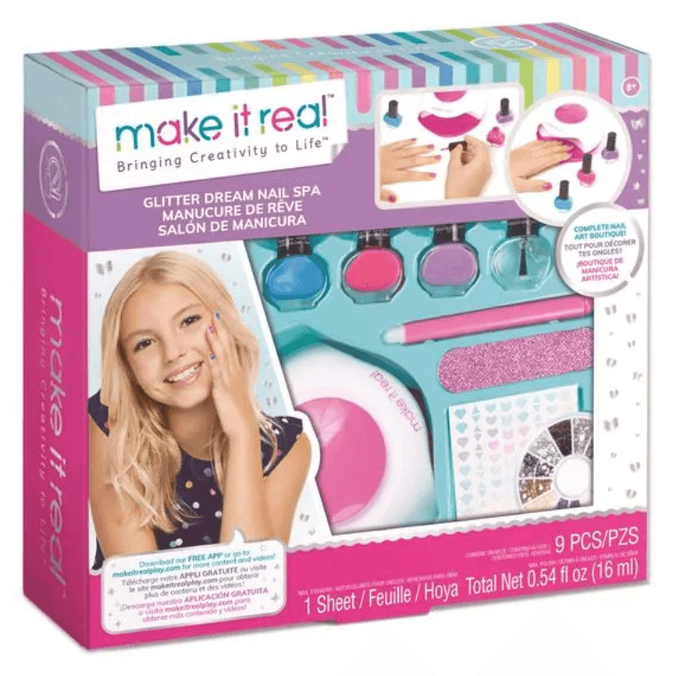 MAKE IT REAL Třpytivé nehtové studio