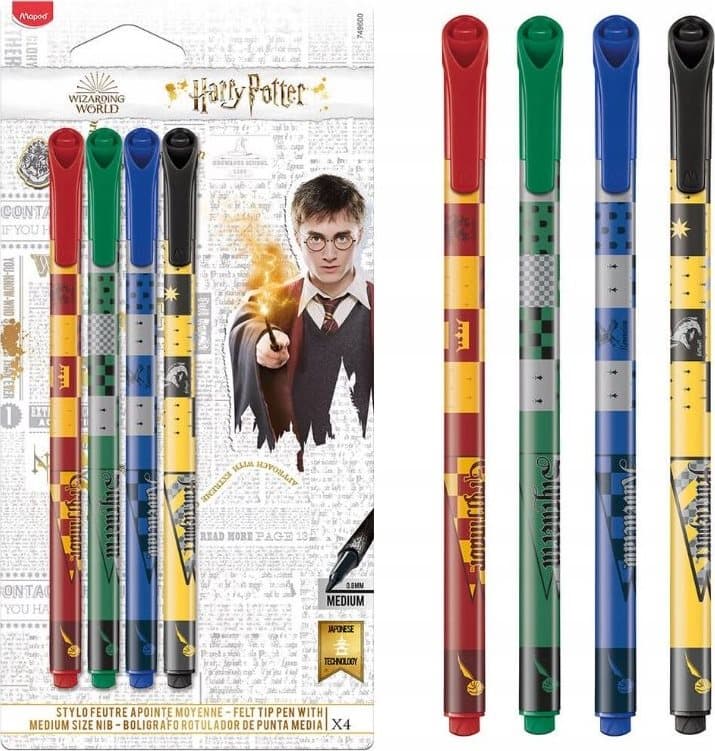 MAPED Fixy Harry Potter 4ks