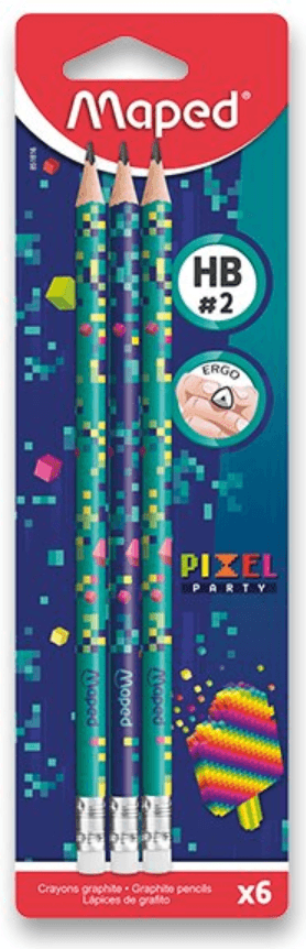 MAPED Grafitová tužka Pixel Party 6ks