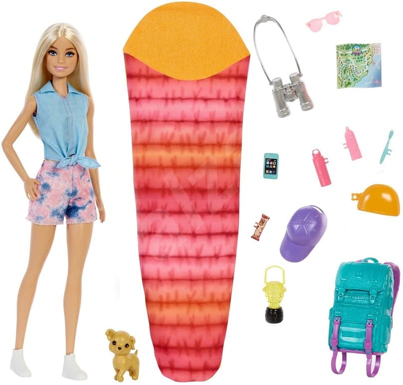 Mattel Barbie bábika kempujúca