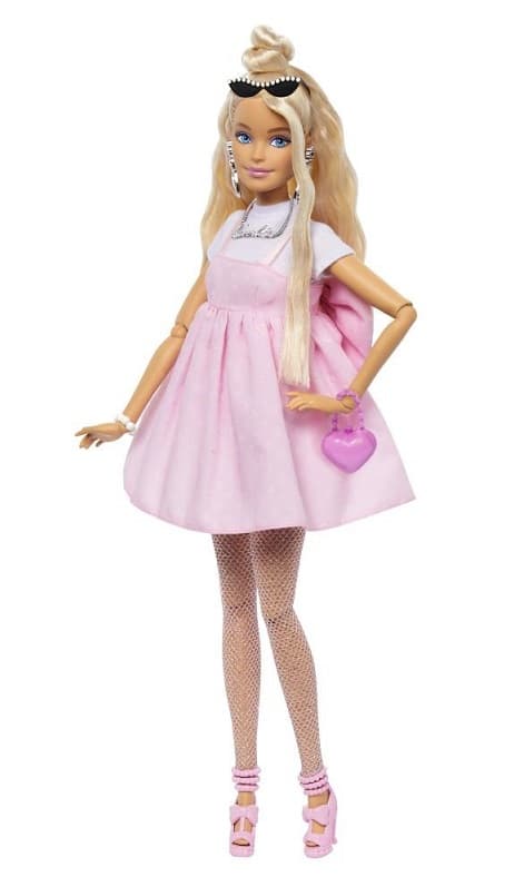 Mattel Barbie deluxe modelka šaty s mašľou