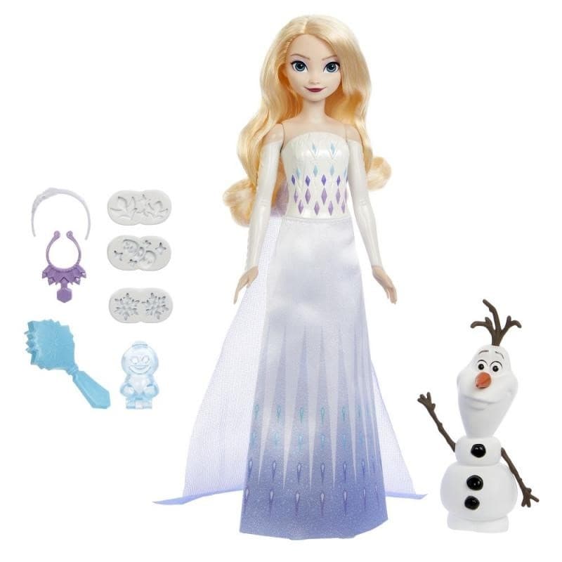 Mattel Frozen Elsa a Olaf s doplnkami