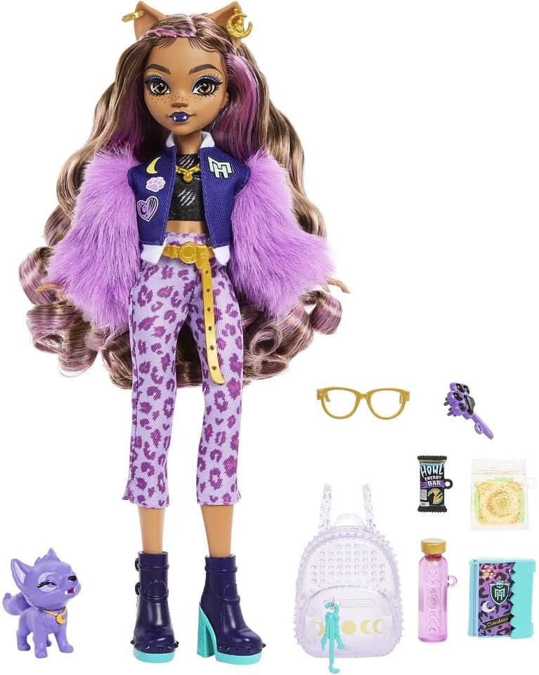 Mattel Monster High bábika Clawdeen