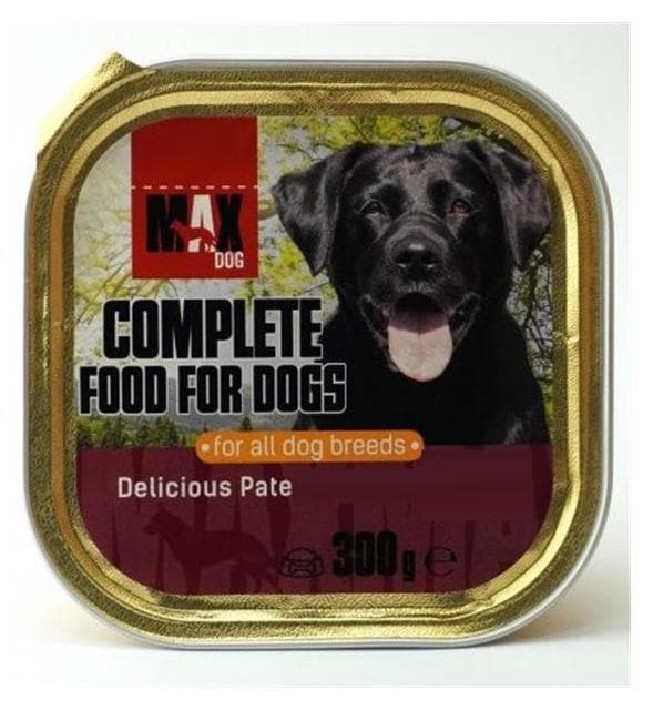 Max Dog krmivo pre psov 300g bravčové