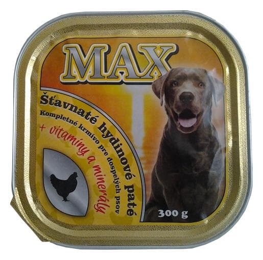Max Dog krmivo pre psov 300g hydina
