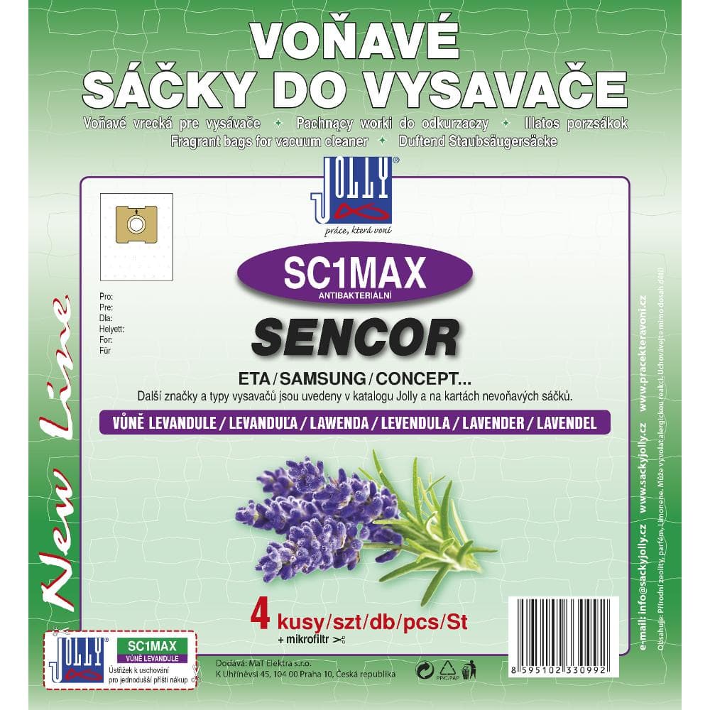 MAX SC1 vys. vrecká levanduľa JOLLY