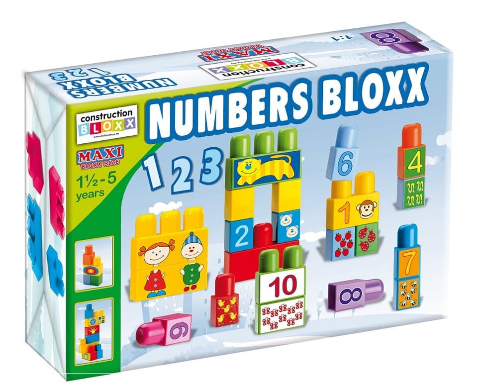 Maxi Bloks Stavebnica 34ks Učím sa