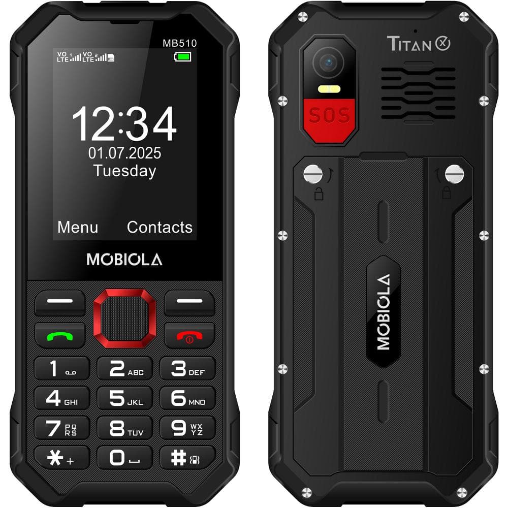 MB510 TitanX čierny MOBIOLA