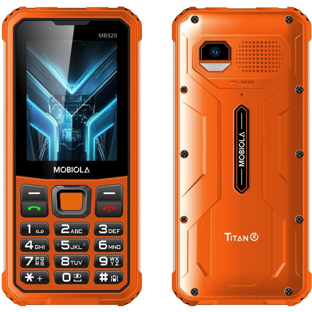 MB520 TitanX oranžový MOBIOLA