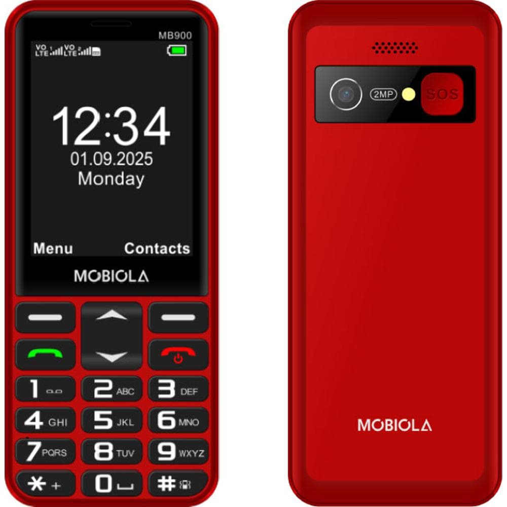 MB900 červený MOBIOLA