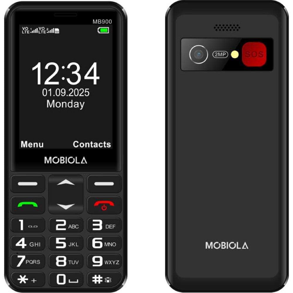 MB900 čierny MOBIOLA