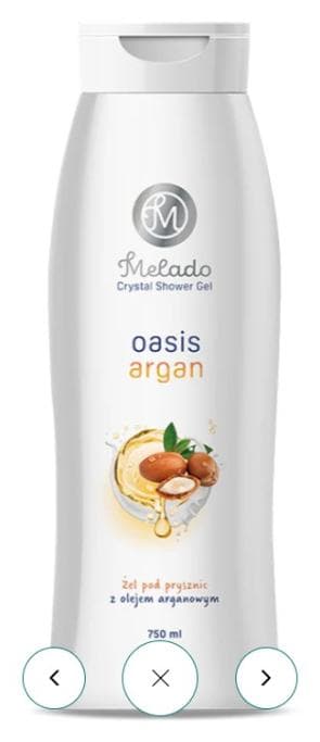 Melado sprchový gél 750ml Argan Oasis&Crystal