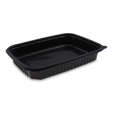 Menu box čierny nedelený  50ks