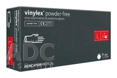 Mercator Vinylové rukavice L 100ks Powder-free