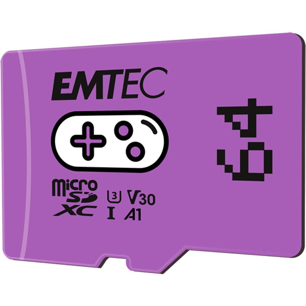 MicroSDXC 64GB Gaming Purple EMTEC