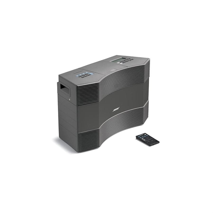 Mikrosystém BOSE s CD, FM tuner, strieborná