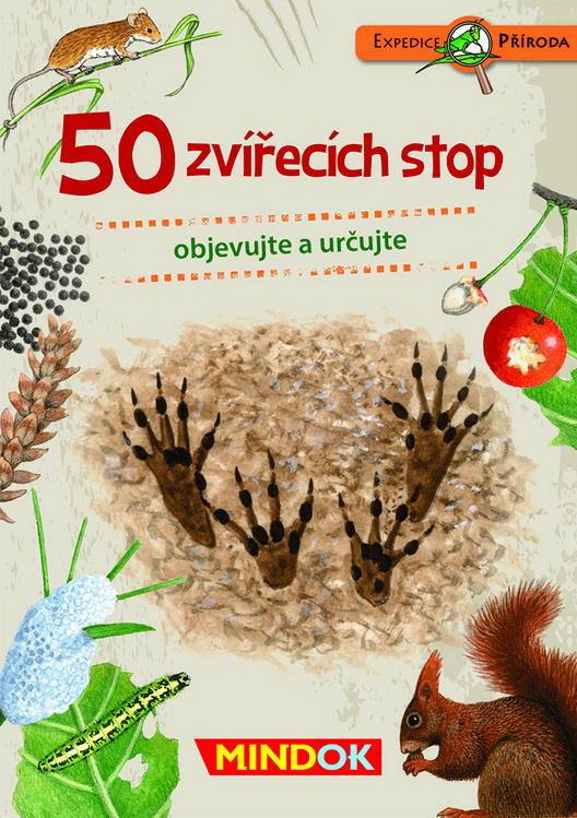 MINDOK Expedice příroda: 50 zvířecích stop