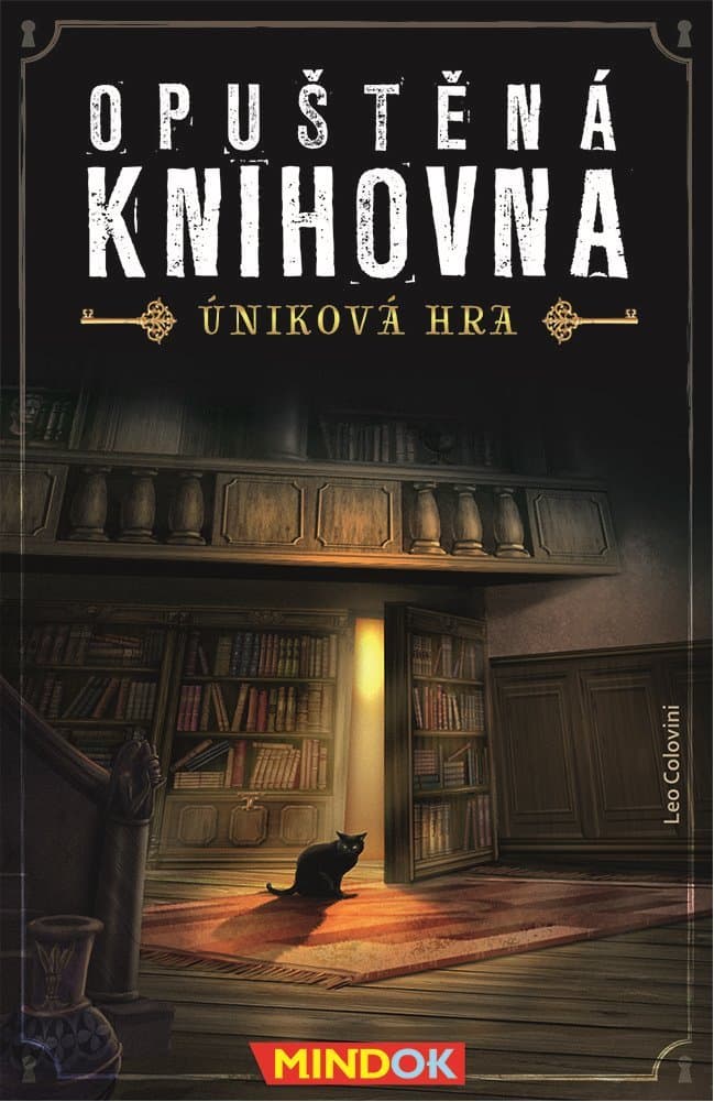 MINDOK Opuštěná knihovna