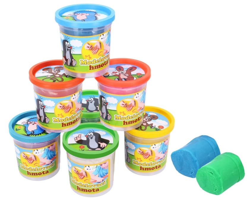 Modelína Krtko 150g - zelená