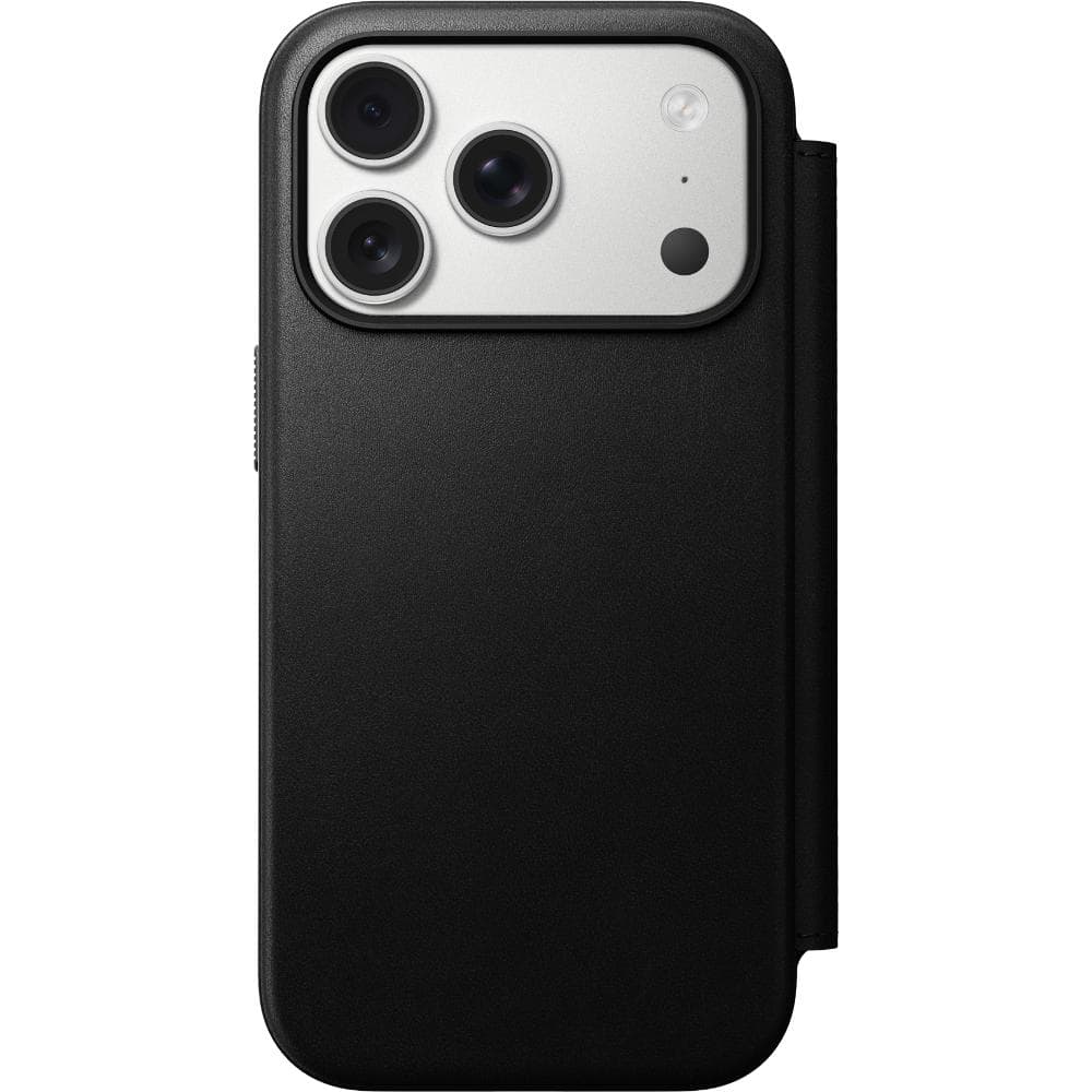 Modern Leather Folio iP17 Pro Max Black