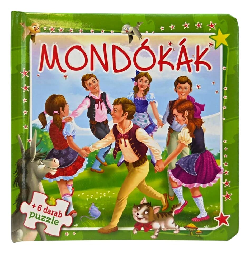 Mondókák könyv+6puzzle (Maďarská verzia)
