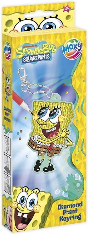 MOXY Diamantové malování přívěsek Spongebob